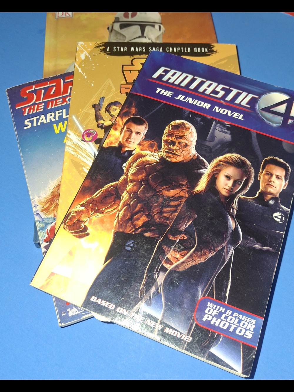 Fantastic Four Junior Novel - Star Trek And STARWARS vintage BOOKS - Picture 1 of 9